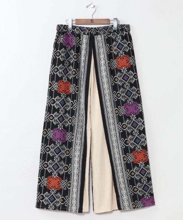 Hmong Wrap Style Men Pants by AMINA - Ametsuchi