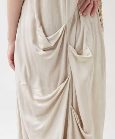 Vietnam Tile Sleeveless Dress by AMINA - Ametsuchi