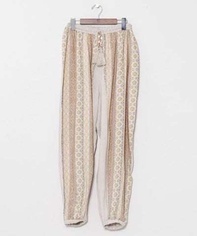 Vietnam Tile Aladdin Pants by AMINA - Ametsuchi