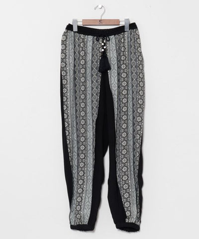 Vietnam Tile Aladdin Pants by AMINA - Ametsuchi