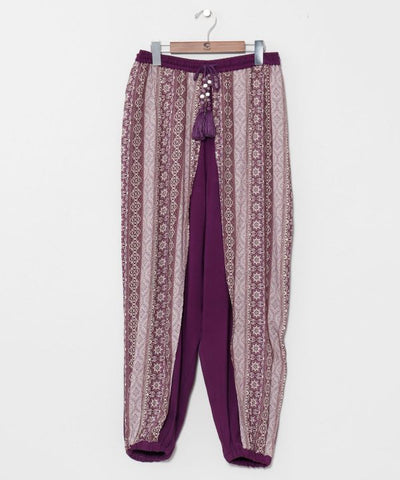 Vietnam Tile Aladdin Pants by AMINA - Ametsuchi