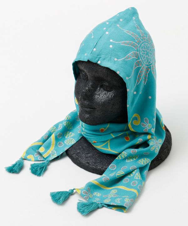 Dupatta Hooded UV Protection Stole by AMINA - Ametsuchi