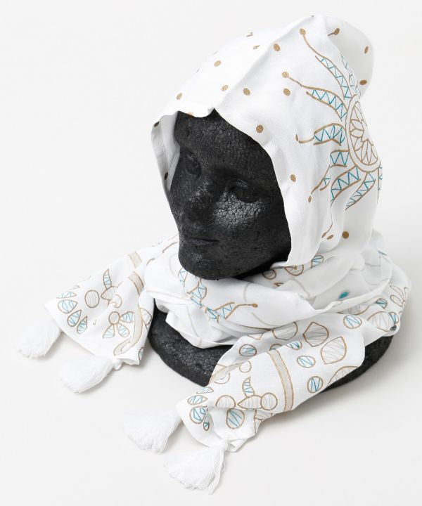 Dupatta Hooded UV Protection Stole by AMINA - Ametsuchi