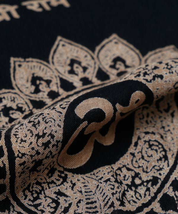 Om UV Protection Hooded Stole by AMINA - Ametsuchi
