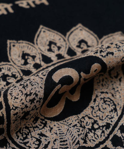 Om UV Protection Hooded Stole by AMINA - Ametsuchi