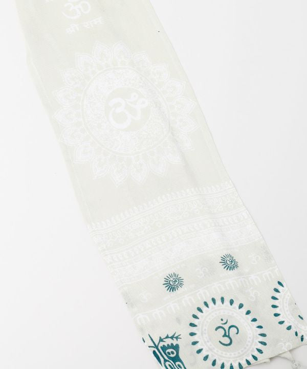 Om UV Protection Hooded Stole by AMINA - Ametsuchi