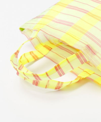 Neon Stripe Tote Bag by AMINA - Ametsuchi
