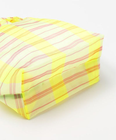 Neon Stripe Tote Bag by AMINA - Ametsuchi