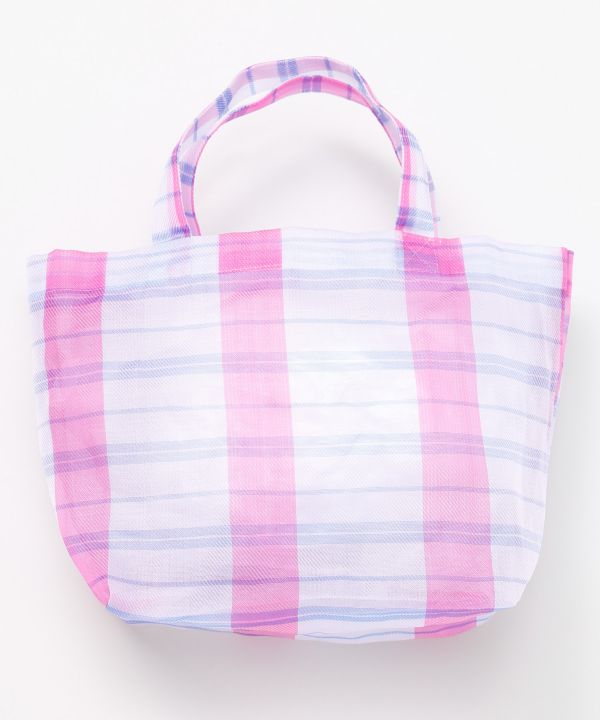 Neon Stripe Tote Bag by AMINA - Ametsuchi