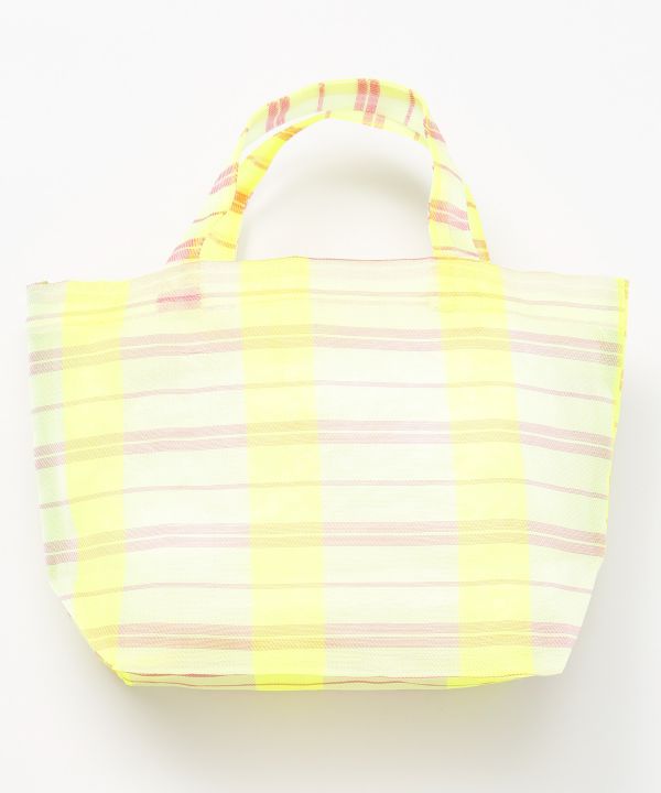 Neon Stripe Tote Bag