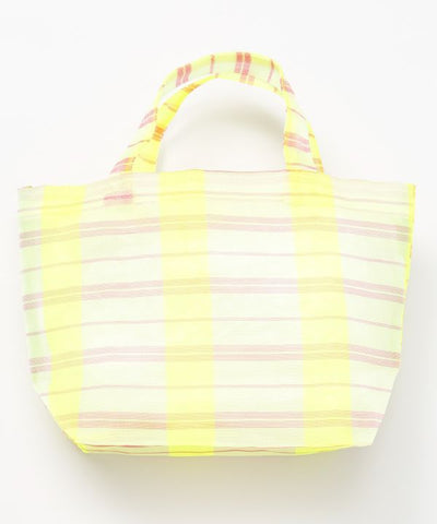 Neon Stripe Tote Bag by AMINA - Ametsuchi