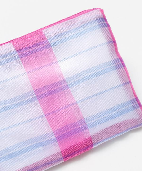 Neon Stripe Mini Pouch by AMINA - Ametsuchi