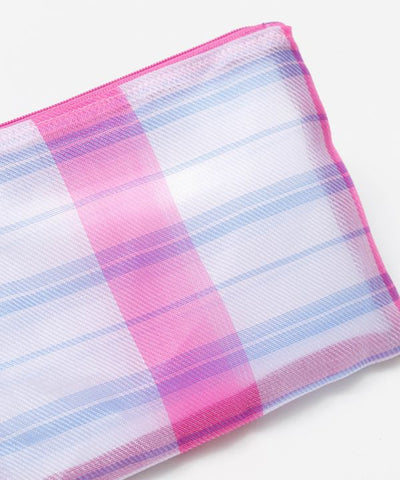 Neon Stripe Mini Pouch by AMINA - Ametsuchi