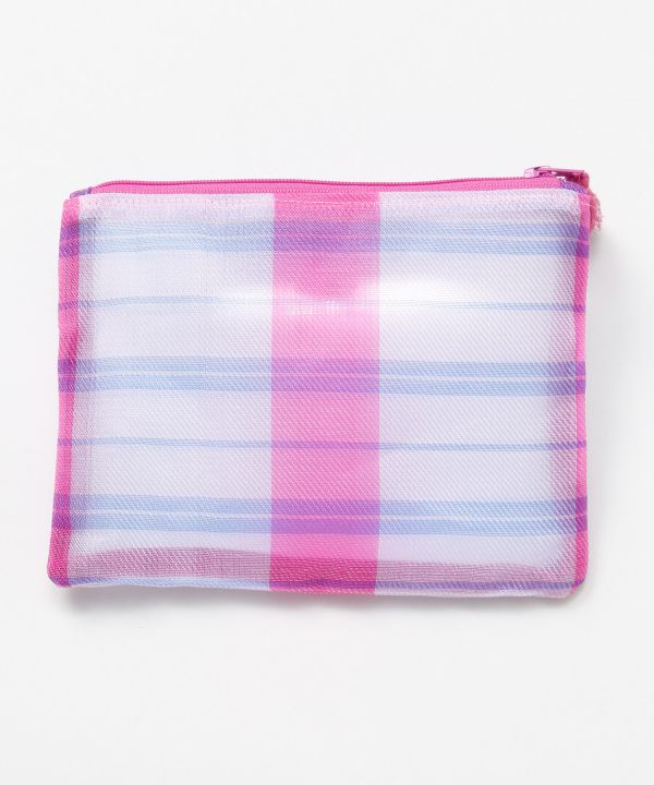 Neon Stripe Mini Pouch by AMINA - Ametsuchi