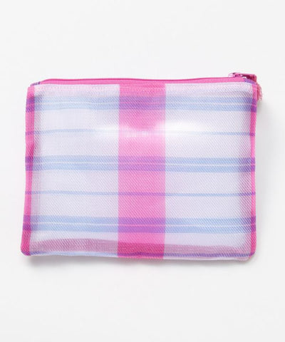 Neon Stripe Mini Pouch by AMINA - Ametsuchi