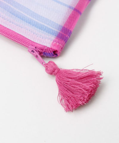 Neon Stripe Mini Pouch by AMINA - Ametsuchi