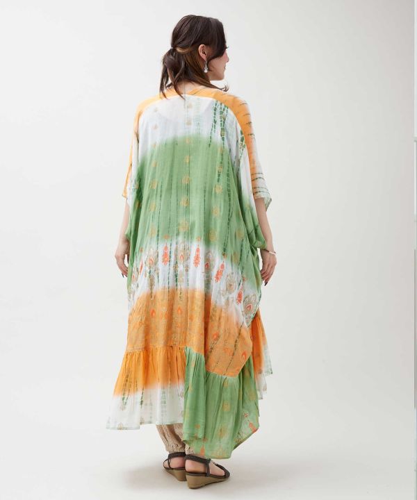Tie Dye Rayon Cardigan