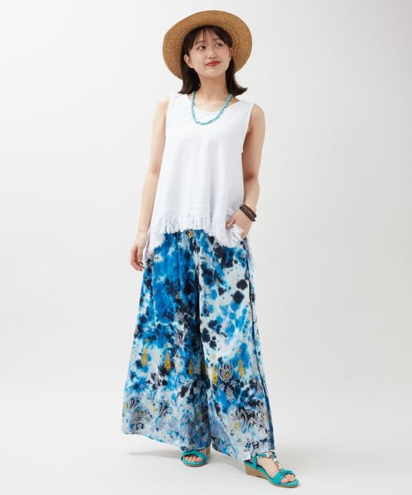 Tie Dye Rayon Pants