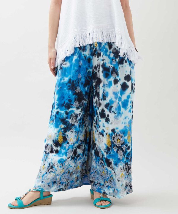 Tie Dye Rayon Pants