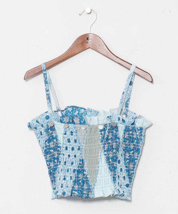 Check Pattern Tube Camisole