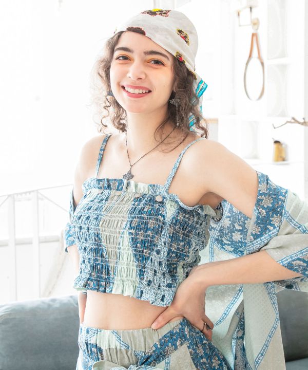 Check Pattern Tube Camisole