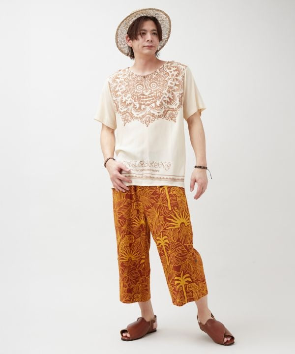 Barong Print Kurta Top