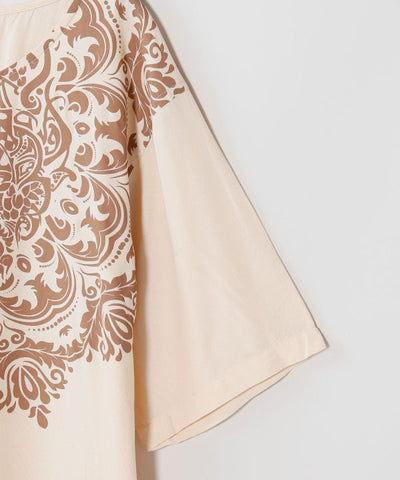 Barong Print Kurta Top