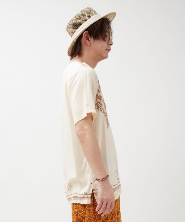 Barong Print Kurta Top