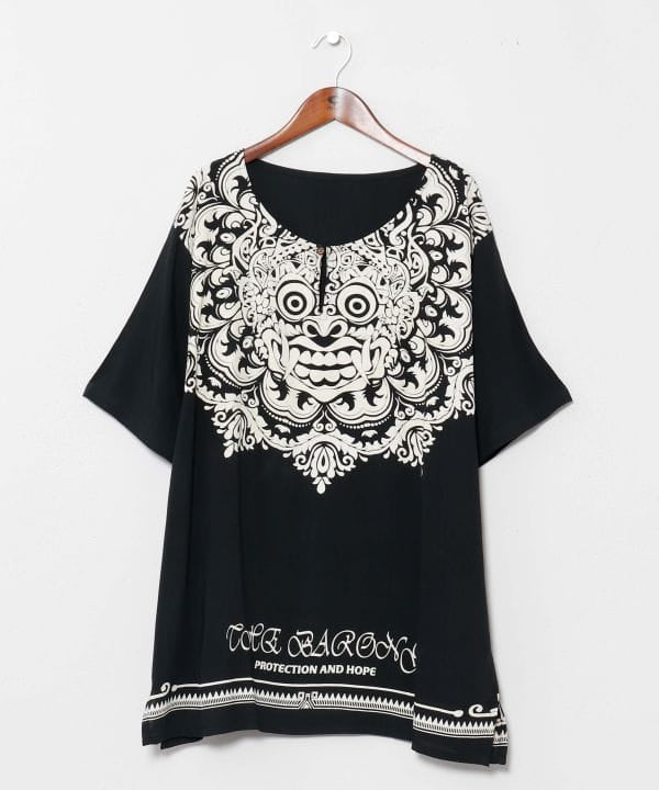 Barong Print Kurta Top