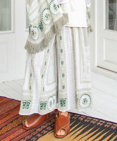 Unisex Indian Cotton Effortless Pants by AMINA - Ametsuchi