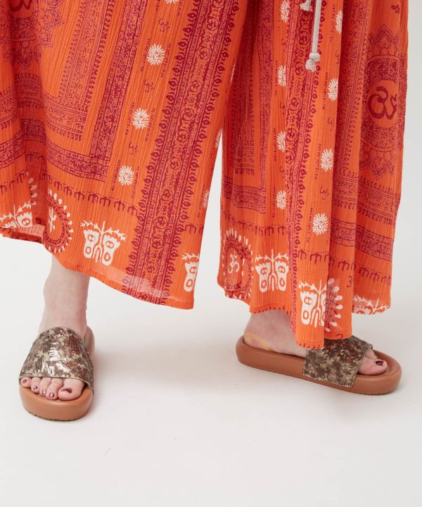 Unisex Indian Cotton Effortless Pants by AMINA - Ametsuchi