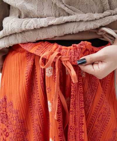 Unisex Indian Cotton Effortless Pants by AMINA - Ametsuchi