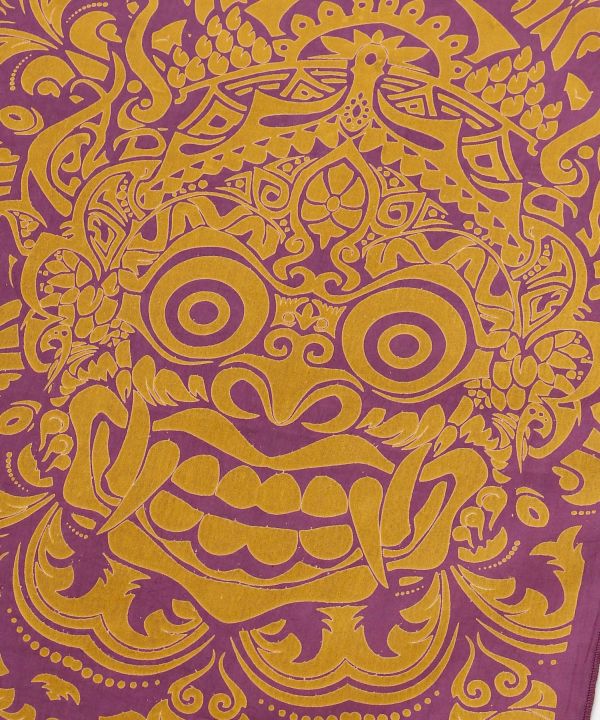 Barong Print Cotton Stole