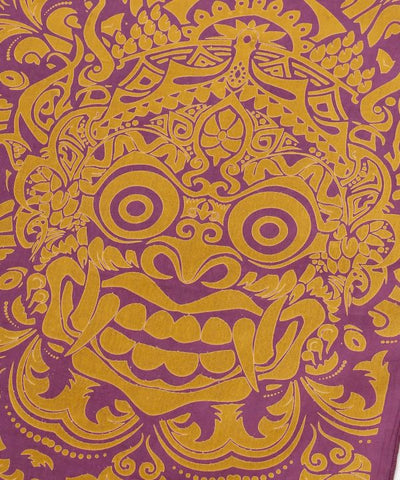 Barong Print Cotton Stole