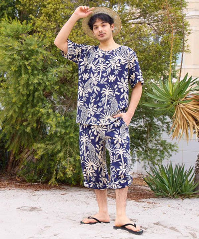 Jungle Animal Camo Top by AMINA - Ametsuchi