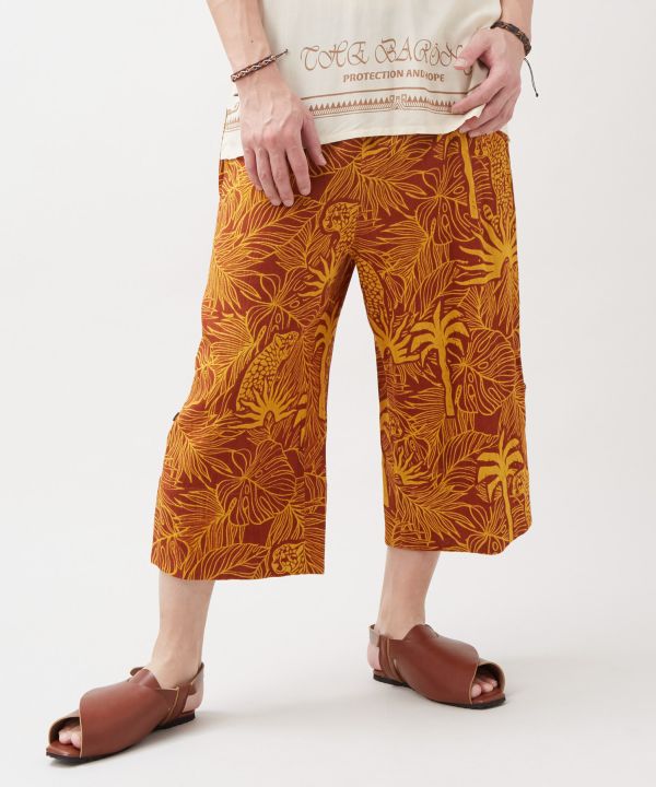 Jungle Animal Camo Pants by AMINA - Ametsuchi