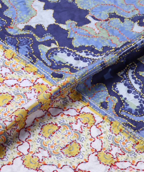 Hand Embroidered Silk Stole