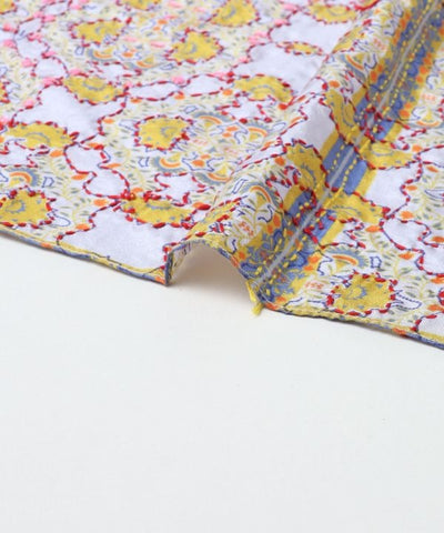 Hand Embroidered Silk Stole