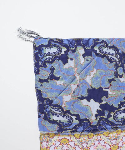 Hand Embroidered Silk Stole