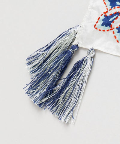 Hand Embroidered Silk Stole