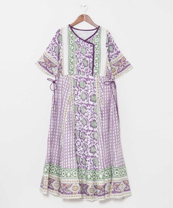 Kota Doria Blockprint Dress