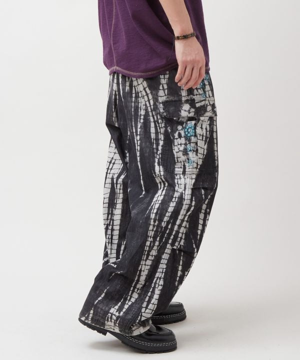 Mirror Embroidered Denim Pants by AMINA - Ametsuchi