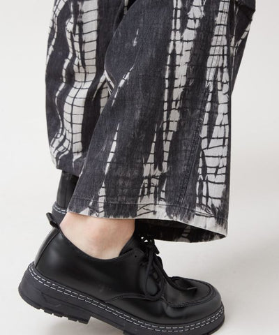 Mirror Embroidered Denim Pants by AMINA - Ametsuchi