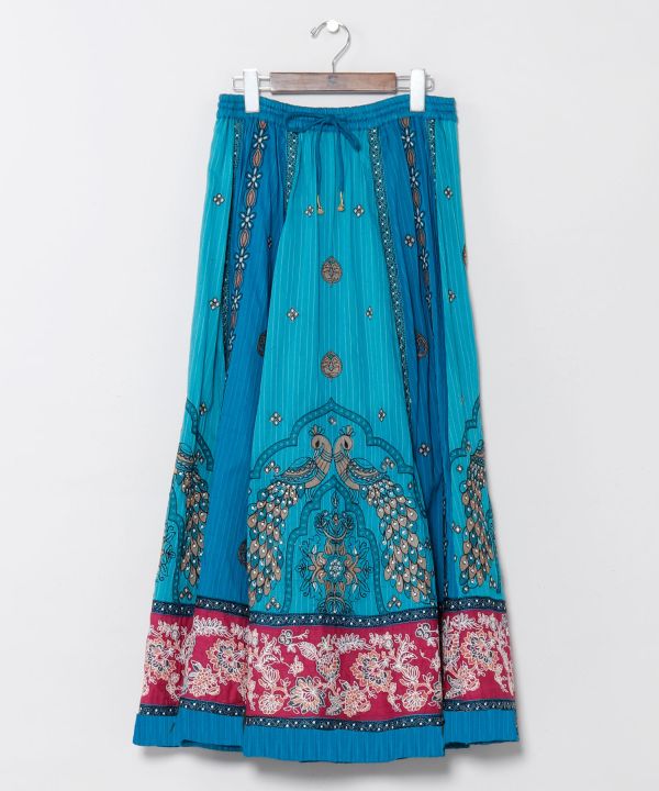 Lehenga Embroidered Cotton Skirt