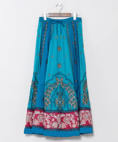 Lehenga Embroidered Cotton Skirt