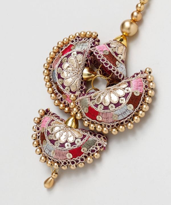 Zardozi Embroidered Charm Accessory by AMINA - Ametsuchi