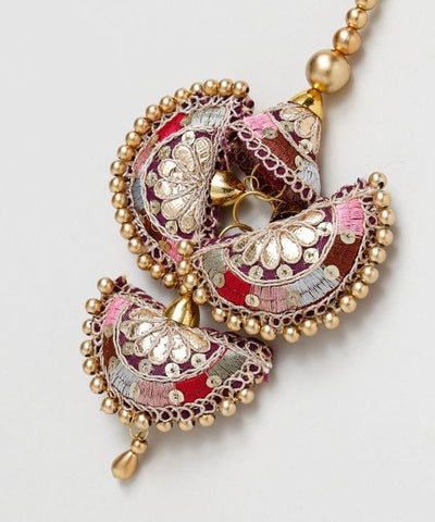 Zardozi Embroidered Charm Accessory by AMINA - Ametsuchi