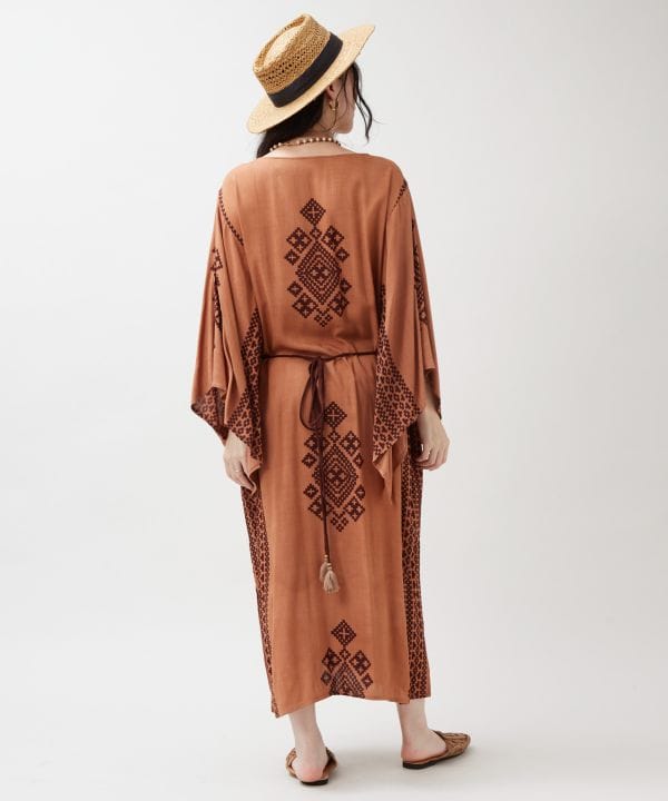 Taj Rayon Dress by AMINA - Ametsuchi