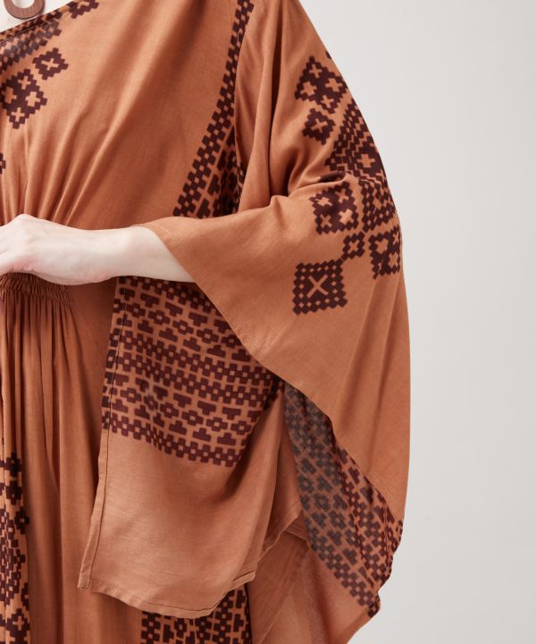 Taj Rayon Dress by AMINA - Ametsuchi