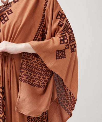 Taj Rayon Dress by AMINA - Ametsuchi